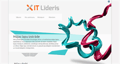 Desktop Screenshot of it-lideris.lv